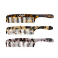 MiDairy 4mm 19.6x3.7cm Hairstylist Major Hair Salon Barber Shop Comb Girls with Long Hair Customized logo Combs for Women