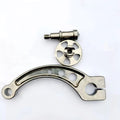 Custom CNC Gr5  Titanium Rear Brake Rocker Arm Parts Factory-Designed Colorful Motorcycle Swing Arm Brake Lever Carton Box