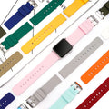 Hot Selling Sport Waterproof Silicone Hand Watch Bands 16mm 18mm 20mm 22mm Quick Release Rubber Watch Strap for Haylou Gst