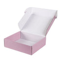 Wholesale Custom Printed Pink Personalized Subscription Carton Clothing Hat Shipping Boxes Packaging Mailer Shoe Box