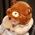 Hot Sale Memory Foam Neck Pillow and Head Support Soft Hooded U Pillow Airplane Pillow