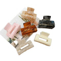 New Arrived INS Style Fashion Clutch Acrylic Acetate Hair Claw Rectangle for Women MegaBDM