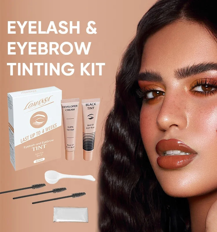 8ml Professional Brow Tint Dye Kit Brow Tint and Eyelash Brow Tint Dye Gel 60days Dye Wholesale Supplies