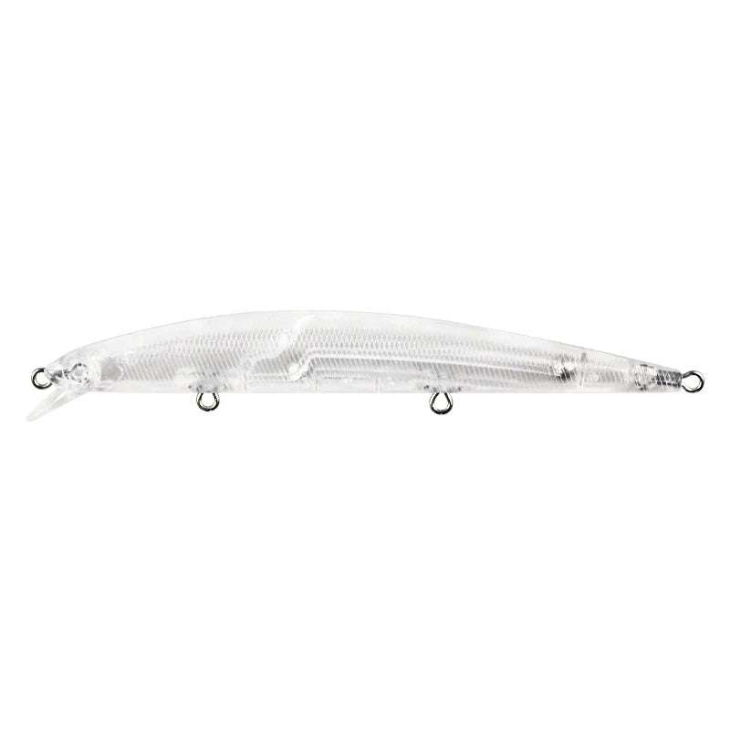 Hot Sale 12cm/7.5g 13cm/10g Floating Depth Saltwater Minnow Swim Bait Unpainted Available