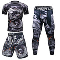 Cody Lundin Men Hot Sale Gym Swimming Tight Tops UPF 50+ UV Rashguard T-Shirt Polyester Fabric High Elasticity Men Surf Swim Set