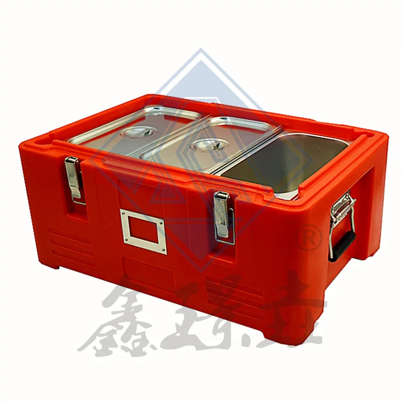 Thickened Lock Buckle Design Multi-Layer Food Tray Insulation Box Fast Food Delivery Box Multi-Purpose Insulation Box