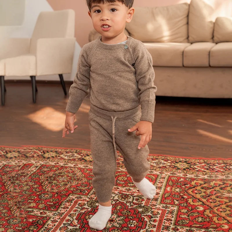 Winter Factory Wholesale 2021 Children's Pants Fashion Button Sports Pants for Kid Boy