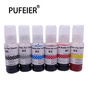70ML Bottle GI13 GI23 GI43 GI53 GI73 GI83 GI93 Refill Dye Ink for Canon G610 G510 G620 G540 G640 G550 G650 G670 G570 Printer Ink
