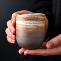 Factory Sale Make Engraved Logo Handmade Clay Coffee Cup