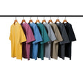 Pro Club Heavyweight Raw t Shirts Bulk Streetwear Tee Unisex Cotton Men Vintage Washed Oversized Men Luxury T Shirt Vintage