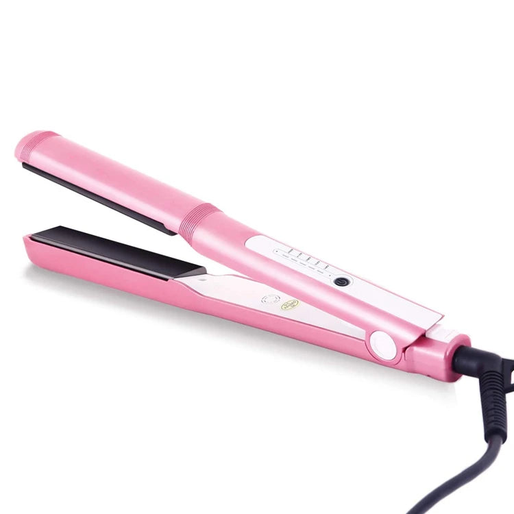 Best Professional Titanium Planche Lisseur De Cheveux Electric New Design 2-in-1 Flat Iron Hair Straightener Household LED