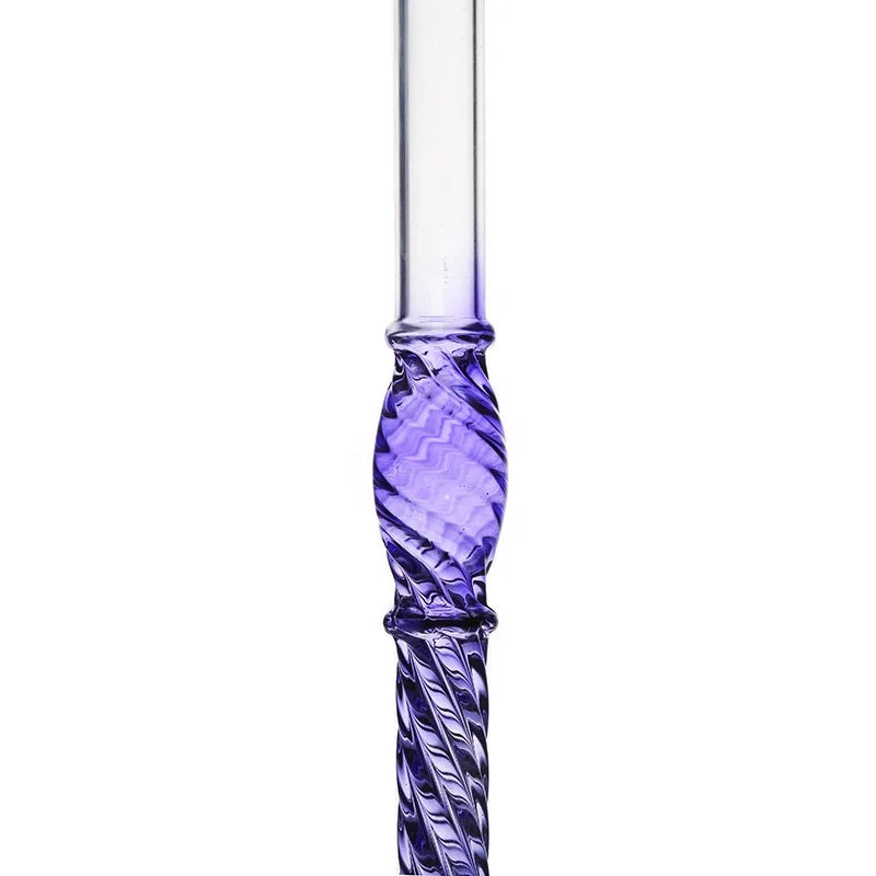 Glass Shisha Tube with Flag Pattern Free Type Shape and Hose Accessories Wholesale Smoking Hookah Mouthpiece
