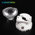 ILENSTECH Cob Lens 25mm Diameter COB Led Lens 36 Degree with Holder