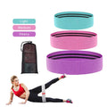 Customized Logo Elastic Resistance Wholesale Loop Hip Exercise Bands Yoga Pull Rope Fitness Band