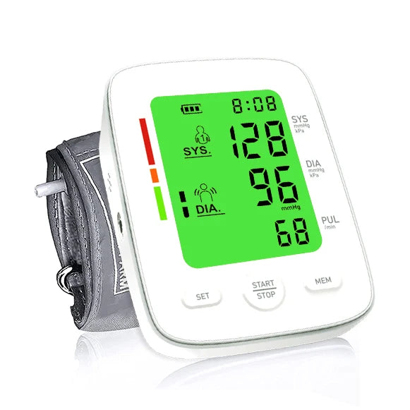 Simple Setup Pulse Rate Irregular Heart Rate Blood Pressure Monitor Upper Arm with Big Belt