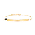EManco BOHEMIA Trendy Fashion Bar Beads Bracelet 14K Gold Plated Stainless Steel Women's Jewelry Cheap Price