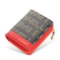2026 New Fashion Ladies Zipper Wallet Bag PU Leather Multi Card Slots Holder European Style Letters Design Purses for Women