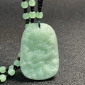 YL Dragon-like Fish Ingot Buddha Brave Dragon Brand Rising God Wealth Landscape Painting Ethnic Glass Necklace Beads
