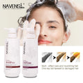 Navensi Organic Herbal Repair Shampoo Argan Oil Keratin Collagen 400ML Hair Care Products Moroccan Oil Shampoo and Conditioner