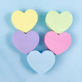 Yellow Pink Colored Printed Self Adhesive Cute Lovely Sticky Notes Memo Pad