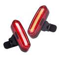 USB Rechargeable IPX6 Waterproof Durable 35g Lightweight Bicycle Tail Light LED Rear Lamp for Night Cycling Safety Warning Light