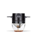 Reusable Portable Stainless Steel Double Layer Foldable Hand Camping Pour Over Coffee Filter Cup