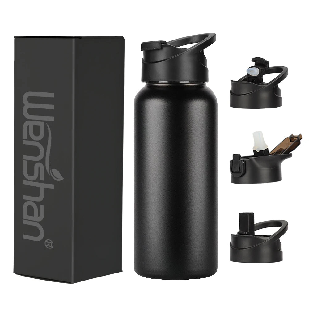 2024 Direct Drinking Gym Sports Water Bottle 32oz 40oz Insulated Portable Vacuum for Leak Proof Custom Colors for Business Gifts
