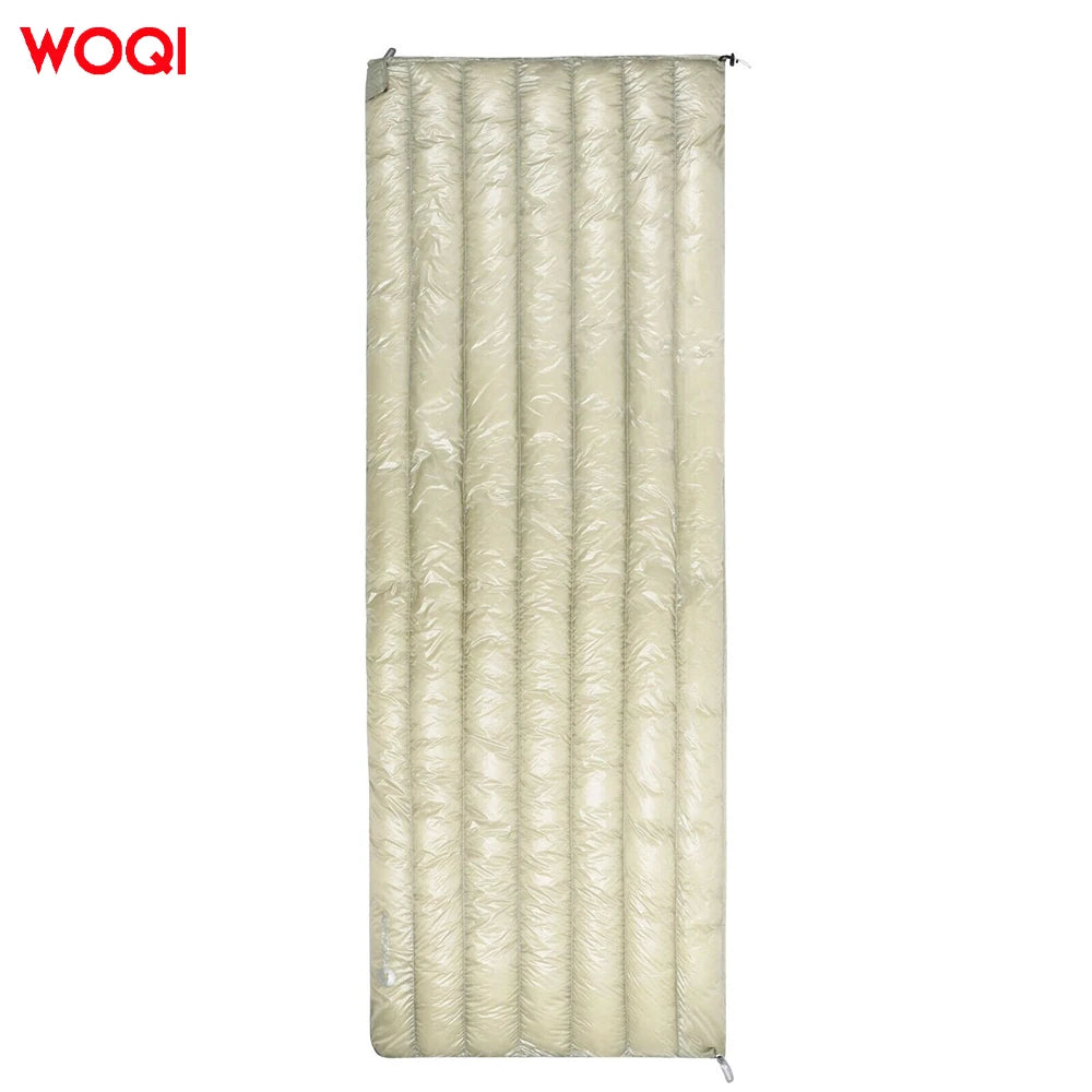 WOQI WOQI Stock 20D Matte Nylon ultra Dry and ultra Light Filling 400g Down Sleeping Bag Duvet Envelope Sleeping Bag