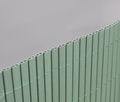 Eco-Friendly 1x3m PVC Fence Panel for Gardens & Yards for Construction Sites