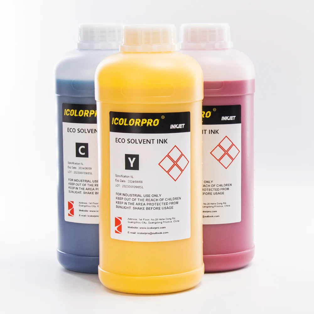 Odorless Large Format Printing Eco Solvent Ink Digital Xp600 Dx5 Eco Solvent Ink