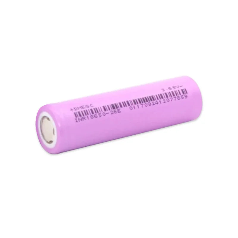 DMEGC INR18650 26EA 26E 2600mah 5C a Grade Lithium Li-ion Cell 3.7v 2500mAh 15A Made in China 18650 for E-bike Battery Pack