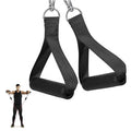 Custom Logo Fitness Strap Resistance Bands Handle Grips for Gym Workout Equipment Cable Machine Attachment Exercise Handles MegaBDM