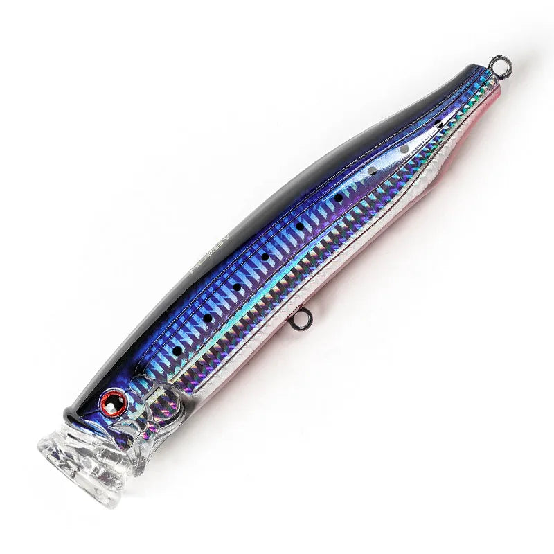 Noeby Big Size Saltwater 9246 groove Hook Floating Water POPPER Simulation Fishing Bait