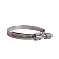 Heavy Duty Stainless Steel European Type Hose Clamp Fiber Cable Mount Saddle Clamp Screw Structure Pipe Installation Metric Inch