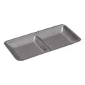 304 Stainless Steel Retro Silver Korean Dipping Sauce Dish for Restaurant 1/2/3/4 Grids Barbecue Hot Pot Seasoning Plate BBQ