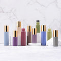 10ml Empty Metal Steel Roller Ball Marandi Essential Oil Glass Roll on Container Perfume Bottle