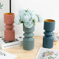 Nordic Anti-fall Plastic Vase Modern Creative Simple Vase Living Room Desktop Flower Arrangement Hydroponic Flower Device