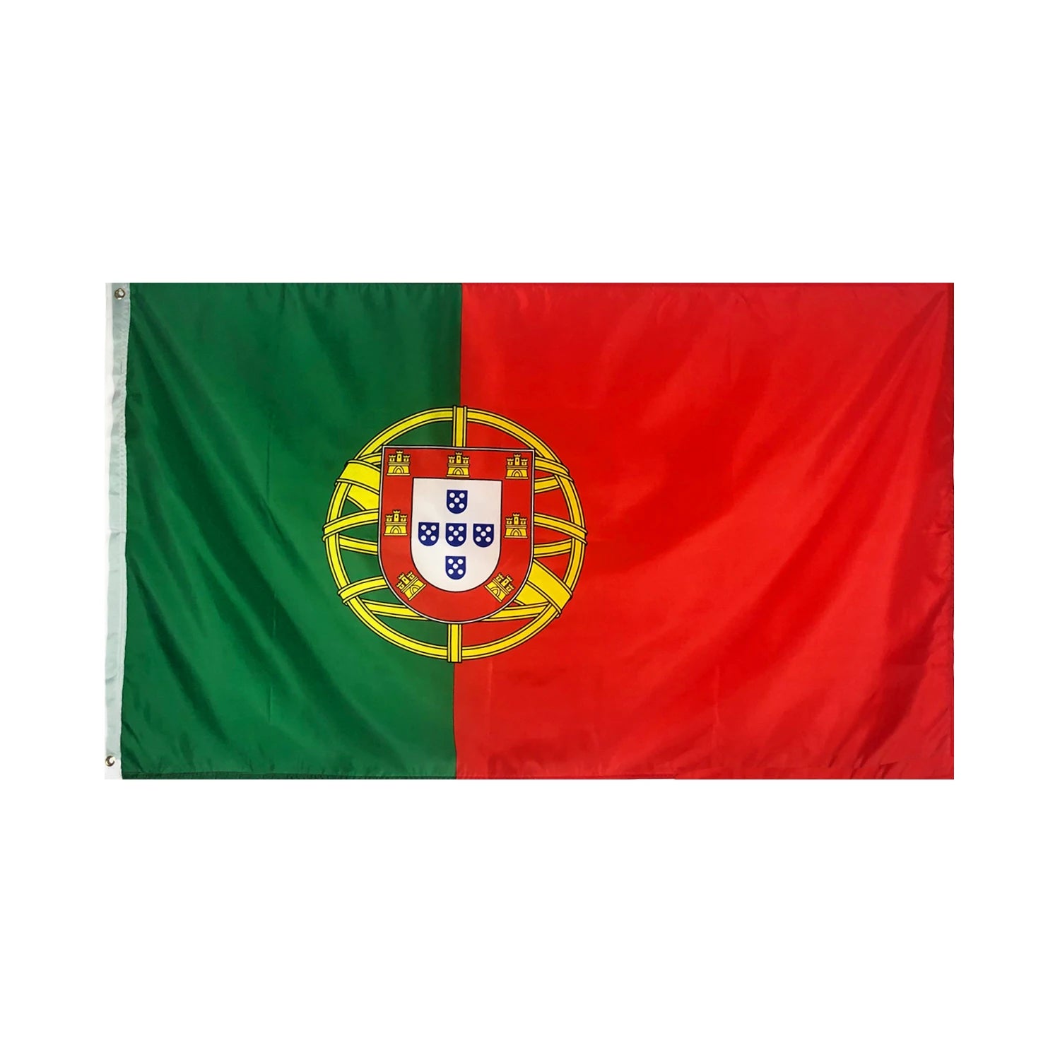 High Quality 3x5ft Double Sided Printing Flag of Portugal 90*150cm Waterproof Outdoor 100% Polyester Portugal Flag