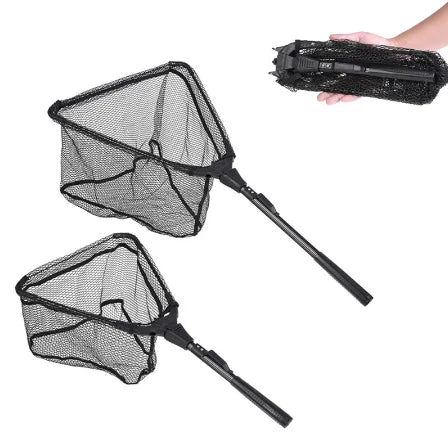 New Arrival 59CM  Collapsible Fishing Net Safe Fish Catching Fish Landing Net