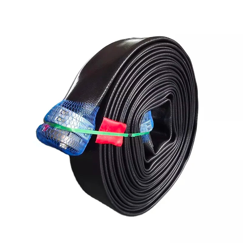 High Pressure DN150 6 Inch TPU Layflat Flexible Water Hose Coupling 200 Meters Length UV Protection ISO9001 Certified SUNMOON