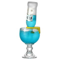 Creative Custom Logo Classic Transparent Wine Goblet Glass 600ml Capacity