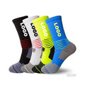 FREE DESIGN & MOCK-UP Custom Your Own Logo Sport Socks Custom Design Cotton Sport Sock Customized Athletic Basketball Socks