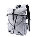 Factory Wholesale Rolltop Laptop Backpack Outdoor Travel Mochilas College Student Casual Sports Bag for Men and Women Black