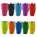 Wholesale 30Oz Neoprene Cup Sleeve Tumbler Holder Cooler Bag with Handle in Stock