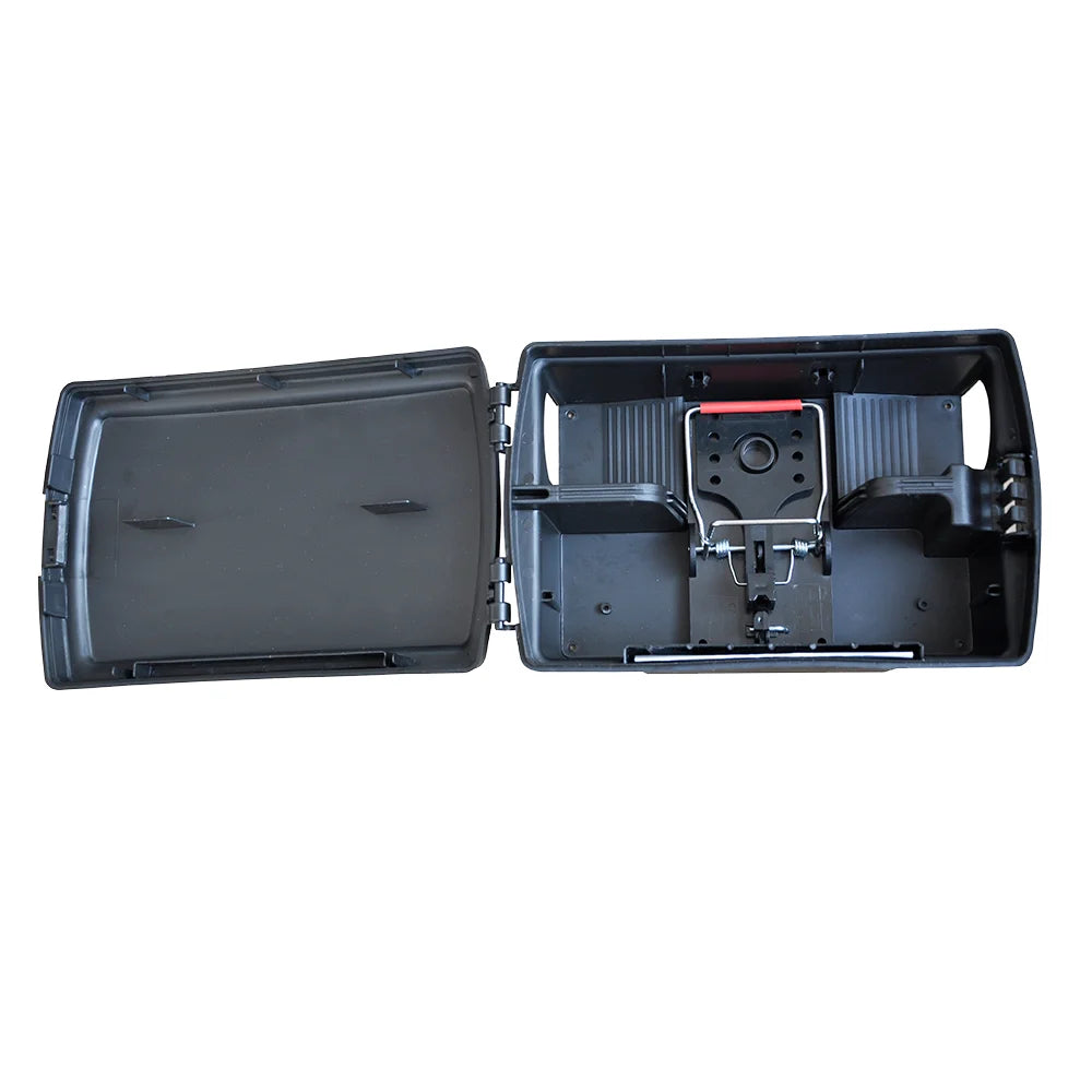 Outdoor Professional UV Resistant Plastic Sidekick Snap Trap Rodent Rat Block Box Bait Station for Rodent Rat Control