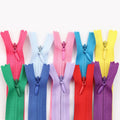 Manufacture 3# 5# Eco-Friendly Open-End Nylon Zipper Colorful Invisible Zipper for Garments Pants or Home Textile