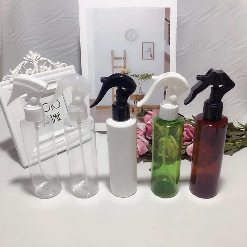 Factory-Sold WEIHAO Brand 20mm 50ml Transparent PET Flat Plastic Bottles Pump Screen Printed Hand Wash Liquid Soap Cosmetic Body