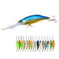 Afishlure Long Tongue Minnow for Bass Fishing Lure Fishing Baits 130mm 17.5 Artificial Hard Baits Fishing Tackle Midwater
