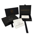 Custom Letterpress Printing Embossed Business Card with Box Packaging