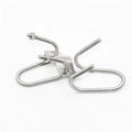 M10 Double U Bolt Cross U-Shaped 16mm Stainless Steel Pipe Clamp Pig Farm Equipment Livestock Greenhouse DIN 304 Bolts